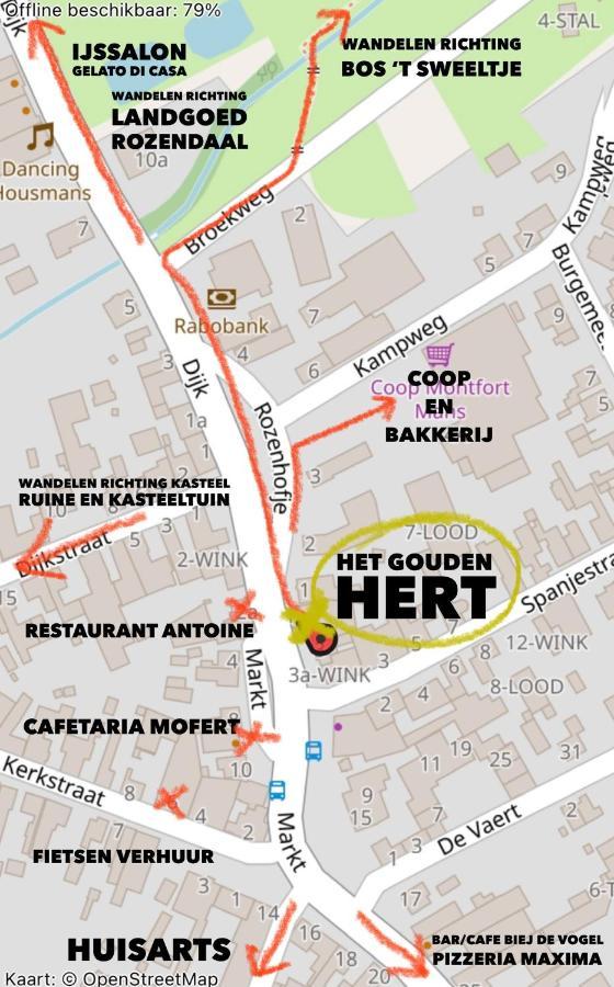 Het Gouden Hert Montfort Экстерьер фото